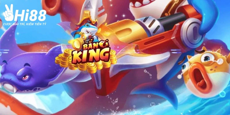 Bắn cá fishing king là trò chơi bắn cá nhận thưởng ấn tượng tại Hi88